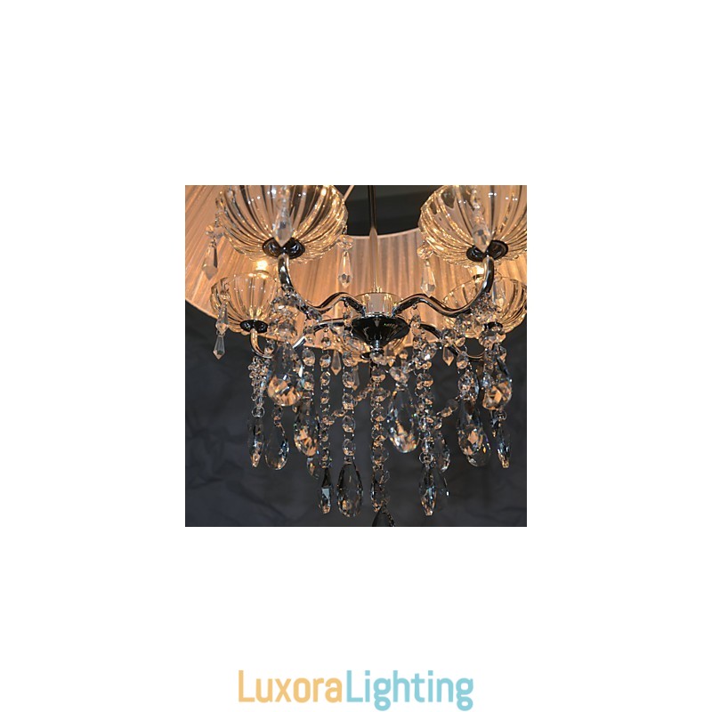 Designer Touch Decorative Dainty Chic 5 Lights Pendant Pattern With Blossom