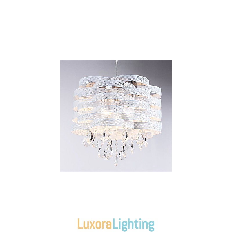 Designer Touch Decorative Stylish Crystal Pendant Light with 3 Lights