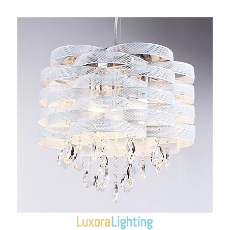 Designer Touch Decorative Stylish Crystal Pendant Light with 3 Lights