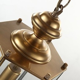 Designer Touch Decorative Pendant Lights Crystal Mini Style Traditional Classic Metal