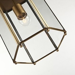 Designer Touch Decorative Pendant Lights Crystal Mini Style Traditional Classic Metal