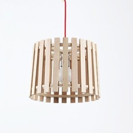 Designer Touch Decorative Pendant Lights Mini Style Modern Contemporary Wood