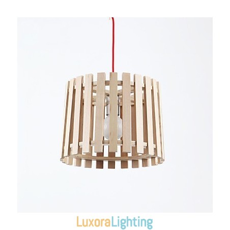 Designer Touch Decorative Pendant Lights Mini Style Modern Contemporary Wood