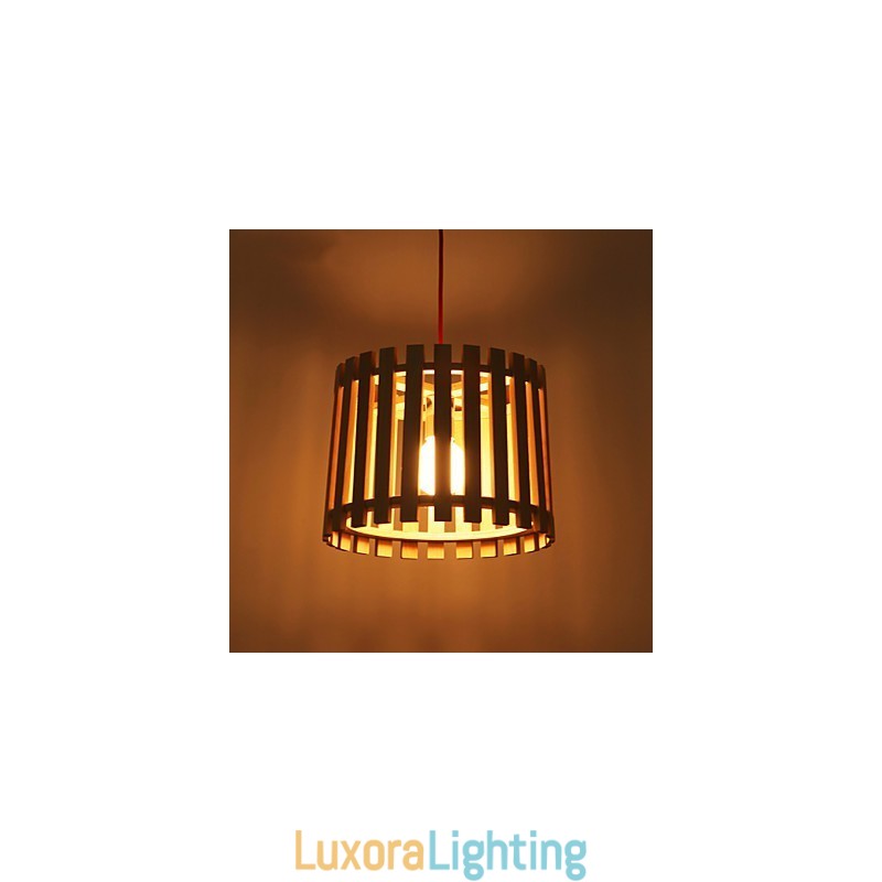 Designer Touch Decorative Pendant Lights Mini Style Modern Contemporary Wood