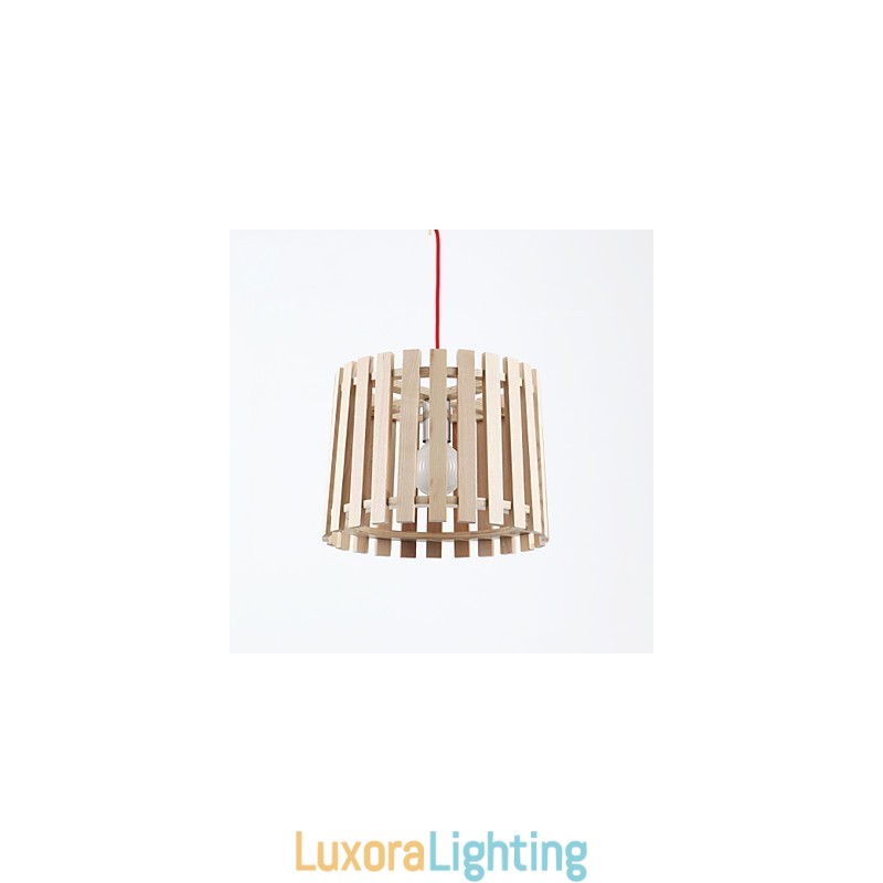 Designer Touch Decorative Pendant Lights Mini Style Modern Contemporary Wood