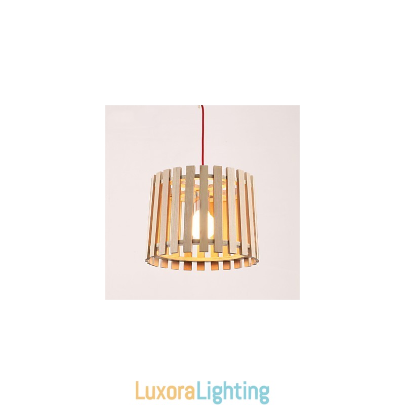 Designer Touch Decorative Pendant Lights Mini Style Modern Contemporary Wood