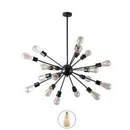 Designer Touch Decorative Modern 20 Light Pendant Light in Radial Feature