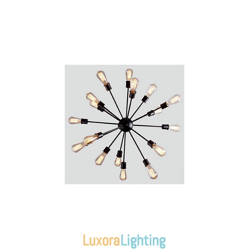 Designer Touch Decorative Modern 20 Light Pendant Light in Radial Feature