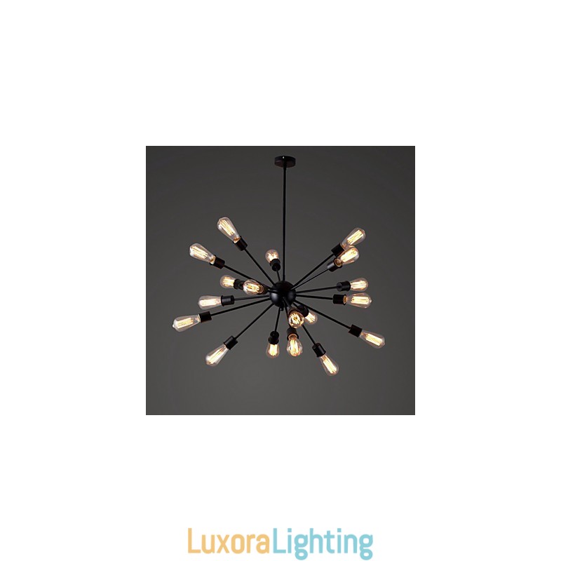 Designer Touch Decorative Modern 20 Light Pendant Light in Radial Feature