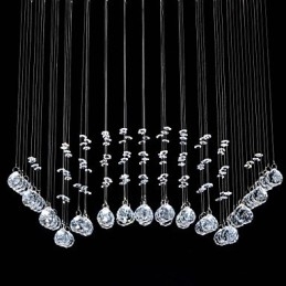 Designer Touch Decorative Traditional Classic Crystal Chrome Metal Flush Mount