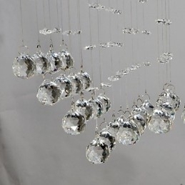 Designer Touch Decorative Traditional Classic Crystal Chrome Metal Flush Mount