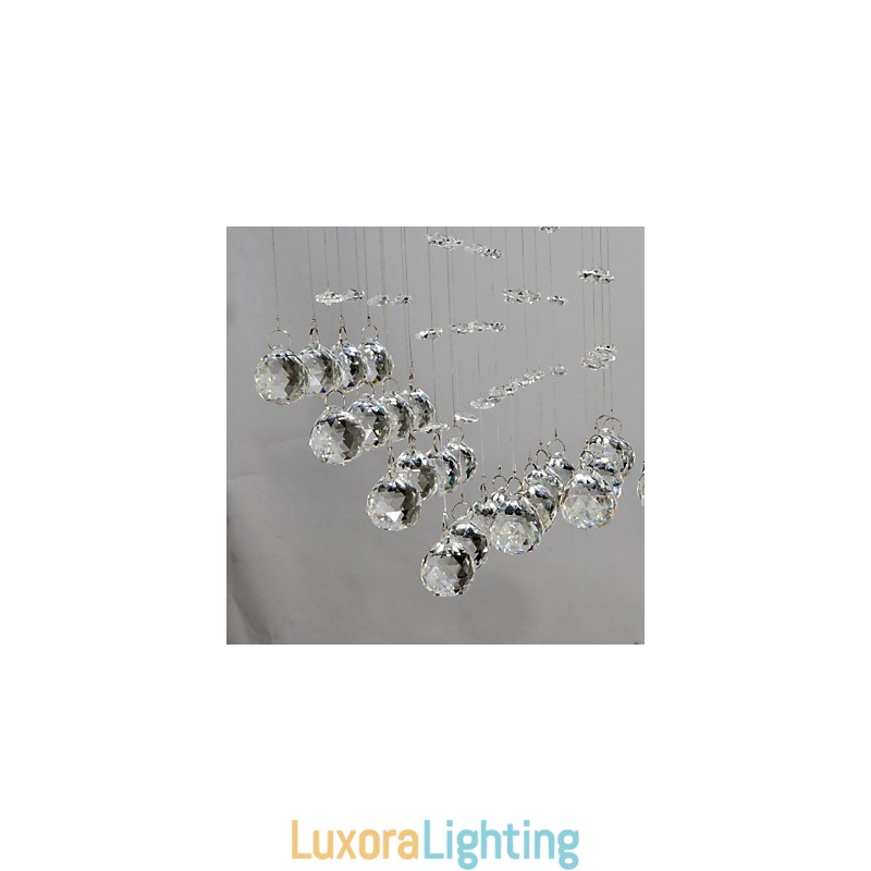 Designer Touch Decorative Traditional Classic Crystal Chrome Metal Flush Mount