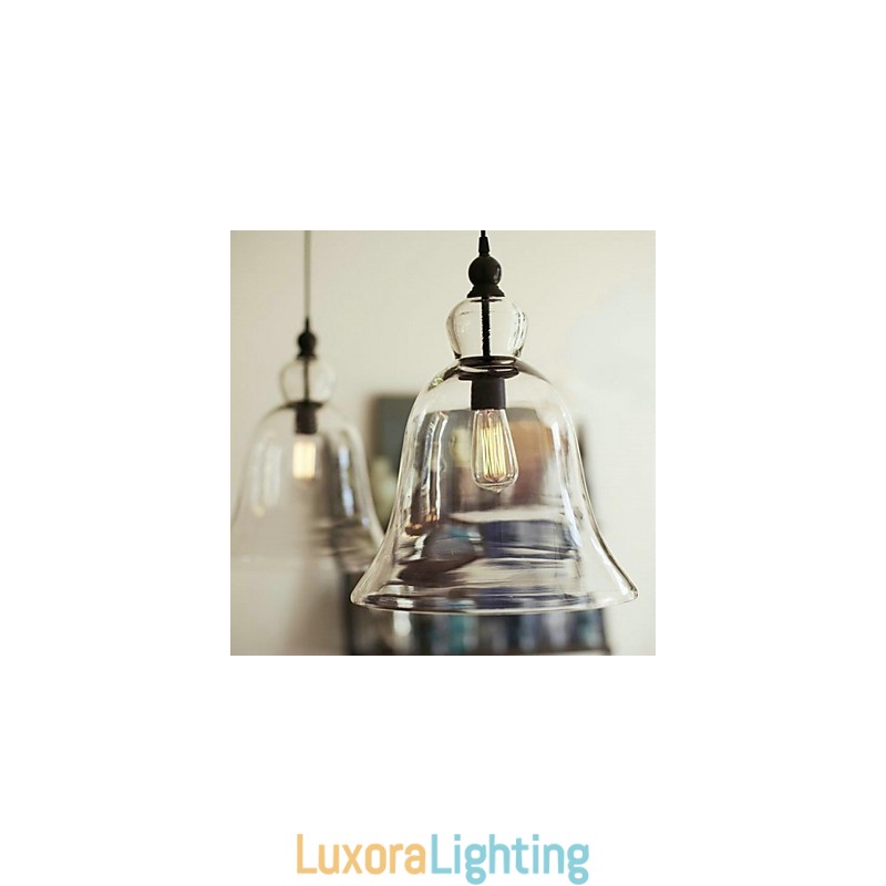 Designer Touch Decorative Country Mini Style Painting Glass Pendant Light