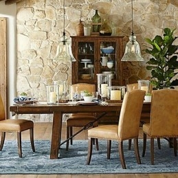 Designer Touch Decorative Country Mini Style Painting Glass Pendant Light