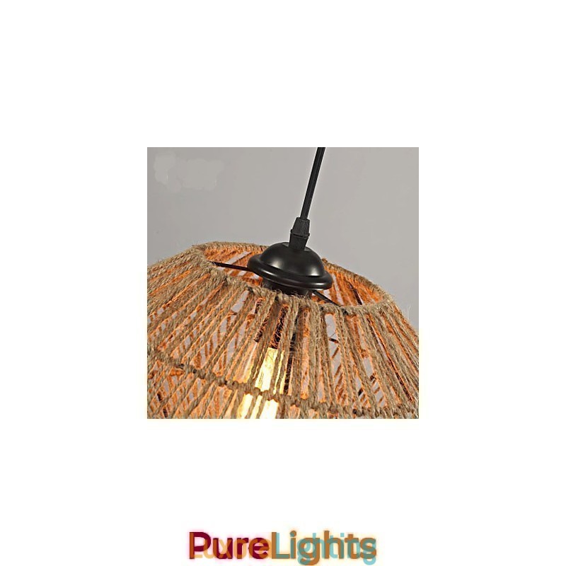 Designer Touch Decorative The Americange Hand Woven Rope Chandelier