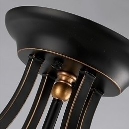 Designer Touch Decorative Modern Contemporary Mini Style Electroplated Metal Chandelier