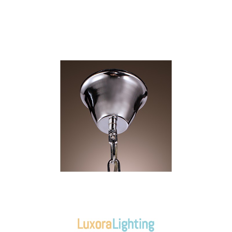 Designer Touch Decorative Modern Contemporary Crystal Mini Style Electroplated Metal Pendant Light