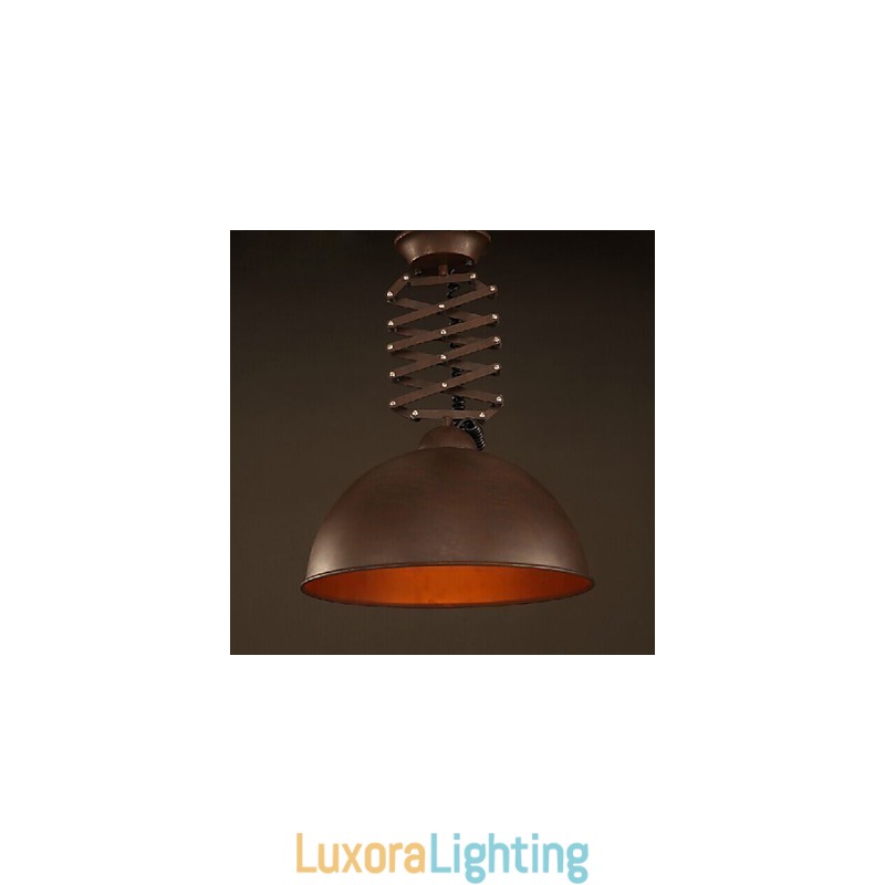 Designer Touch Decorative Lamp Shade Black Wrought Iron Flexible Chandelier Industrial Warehouse Cafe Lid Shade Chandelier