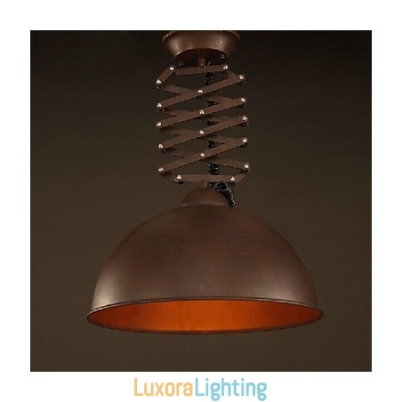 Designer Touch Decorative Lamp Shade Black Wrought Iron Flexible Chandelier Industrial Warehouse Cafe Lid Shade Chandelier