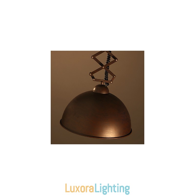 Designer Touch Decorative Lamp Shade Black Wrought Iron Flexible Chandelier Industrial Warehouse Cafe Lid Shade Chandelier