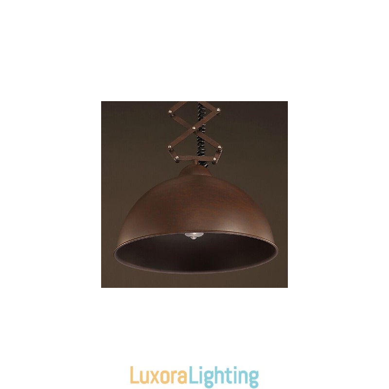 Designer Touch Decorative Lamp Shade Black Wrought Iron Flexible Chandelier Industrial Warehouse Cafe Lid Shade Chandelier