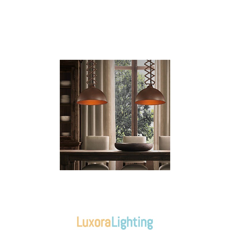 Designer Touch Decorative Lamp Shade Black Wrought Iron Flexible Chandelier Industrial Warehouse Cafe Lid Shade Chandelier