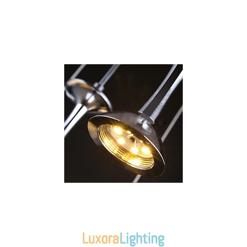 Designer Touch Decorative Modern Pendant Light 7 Lights Integrated Bulbs Included Stair Light