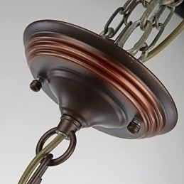 Designer Touch Decorative Chandelier 4 Lights Traditional Classic Vintage Metal