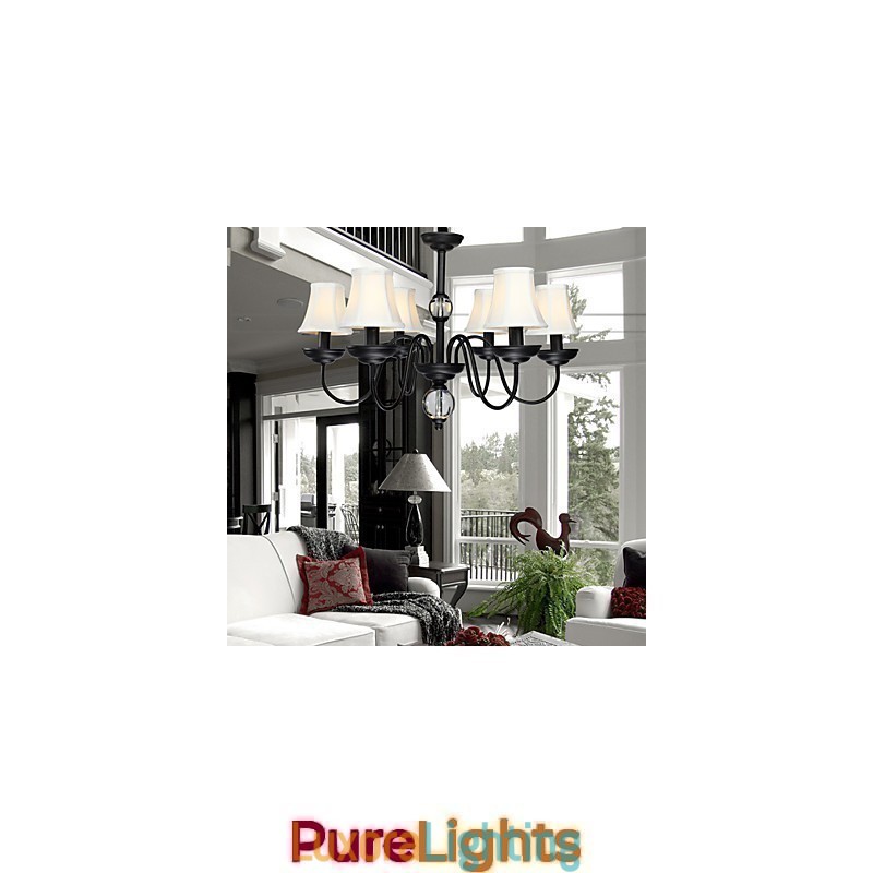 Designer Touch Decorative Modern Contemporary Metal Chandelier