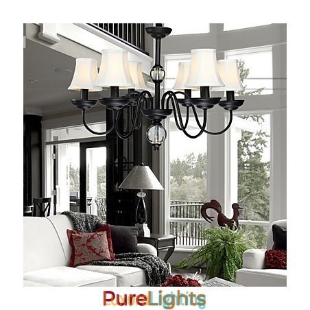 Designer Touch Decorative Modern Contemporary Metal Chandelier