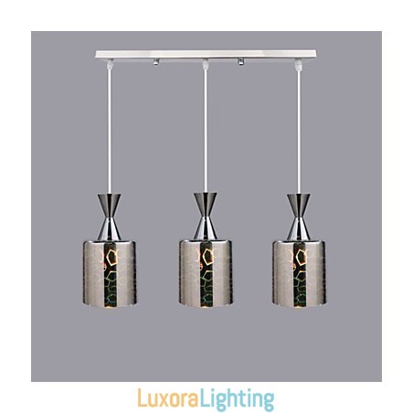 Designer Touch Decorative Dream laser Engraving Chrome plated lamp 3 Straight