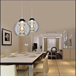 Designer Touch Decorative Glass Ball Pendant Lamp Three