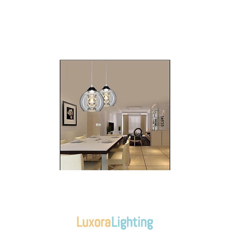 Designer Touch Decorative Glass Ball Pendant Lamp Three