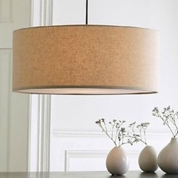 Designer Touch Decorative Rustic Lodge Vintage Country Others Fabric Pendant Light