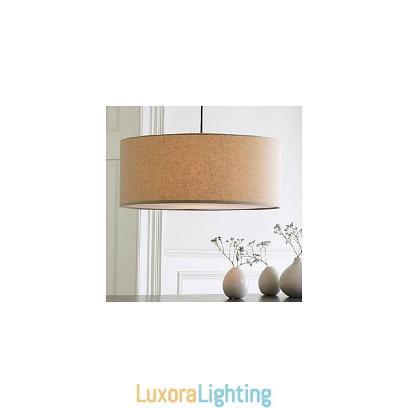 Designer Touch Decorative Rustic Lodge Vintage Country Others Fabric Pendant Light