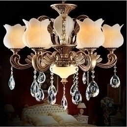 Designer Touch Decorative European Crystal Pendant lamp And luxurious lamp