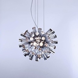 Designer Touch Decorative Modern Contemporary Brushed Metal Pendant Light