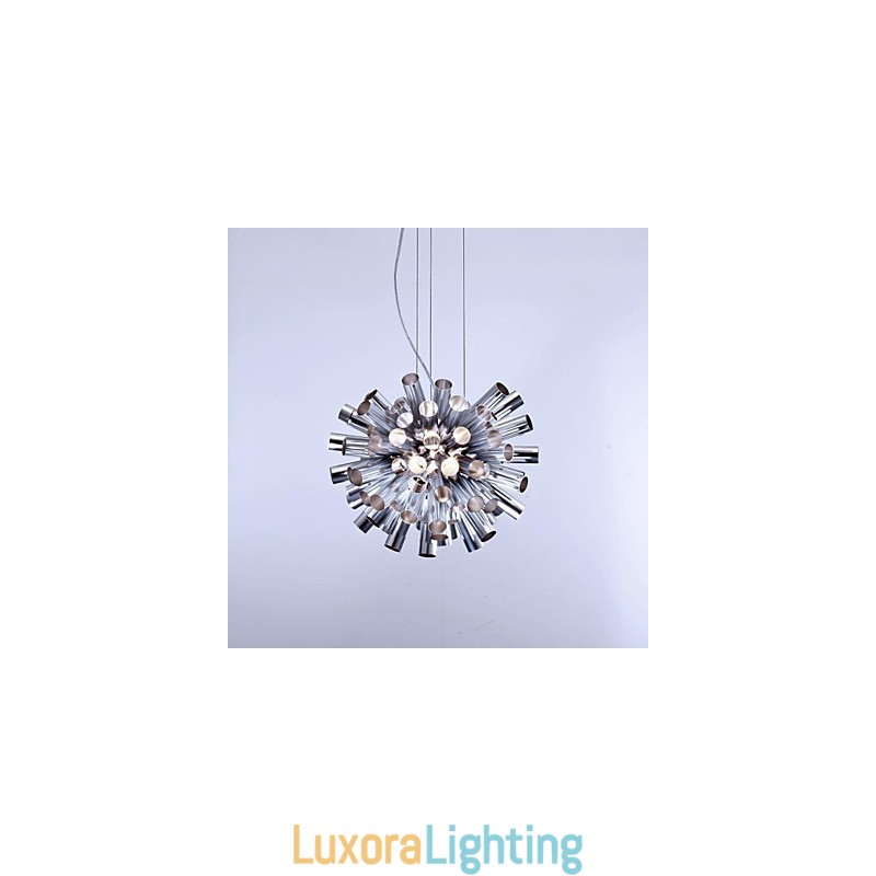 Designer Touch Decorative Modern Contemporary Brushed Metal Pendant Light