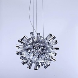 Designer Touch Decorative Modern Contemporary Brushed Metal Pendant Light