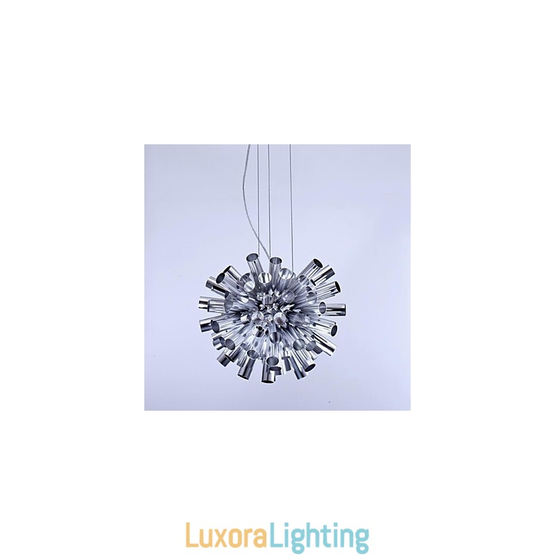 Designer Touch Decorative Modern Contemporary Brushed Metal Pendant Light