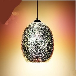 Designer Touch Decorative Simple table 3D Glass Creative Pendant