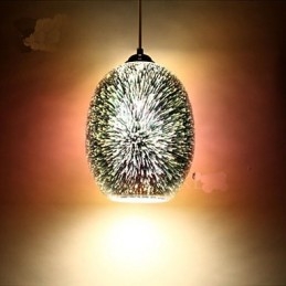 Designer Touch Decorative Simple table 3D Glass Creative Pendant