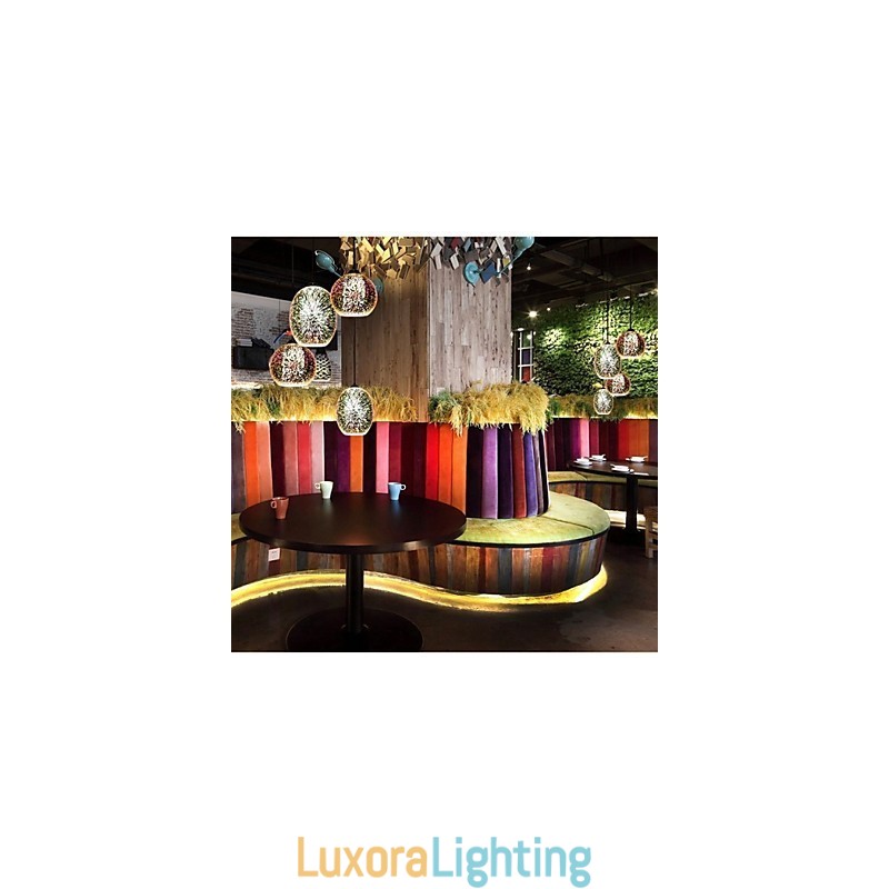 Designer Touch Decorative Simple table 3D Glass Creative Pendant