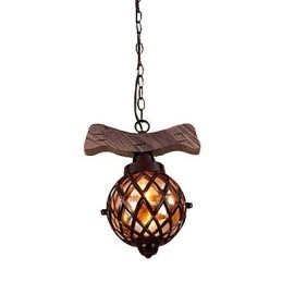 Designer Touch Decorative Chandelier Pendant Light Mini Style Traditional Classic Country Globe