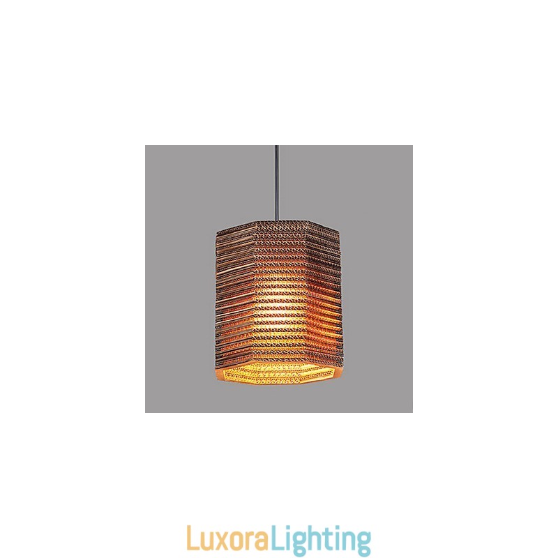 Designer Touch Decorative Pendant Lamp 1 Light Modern Fabric Material