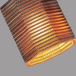 Designer Touch Decorative Pendant Lamp 1 Light Modern Fabric Material