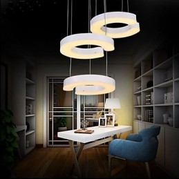 Designer Touch Decorative Three C Type Acrylic Chandelier Chandelier