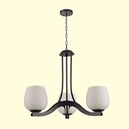 Designer Touch Decorative Traditional Classic Retro Mini Style Painting Metal Chandelier