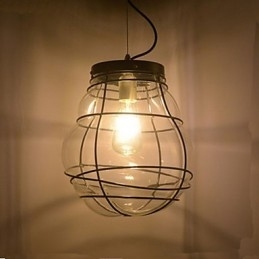 Designer Touch Decorative Northern Europe Simple Modern Creative Glass Retro Pendant Lamp