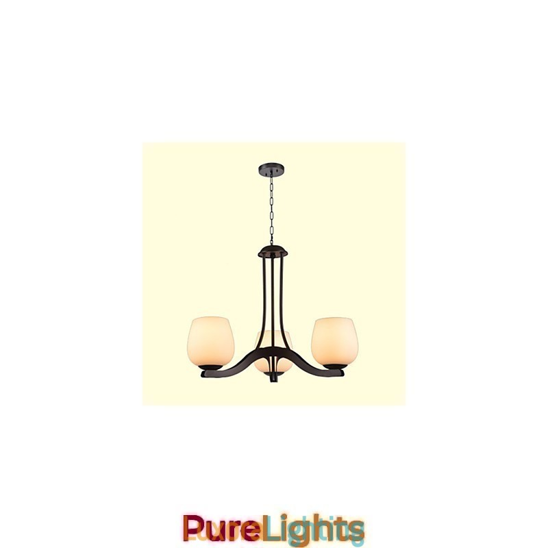 Designer Touch Decorative Traditional Classic Retro Mini Style Painting Metal Chandelier